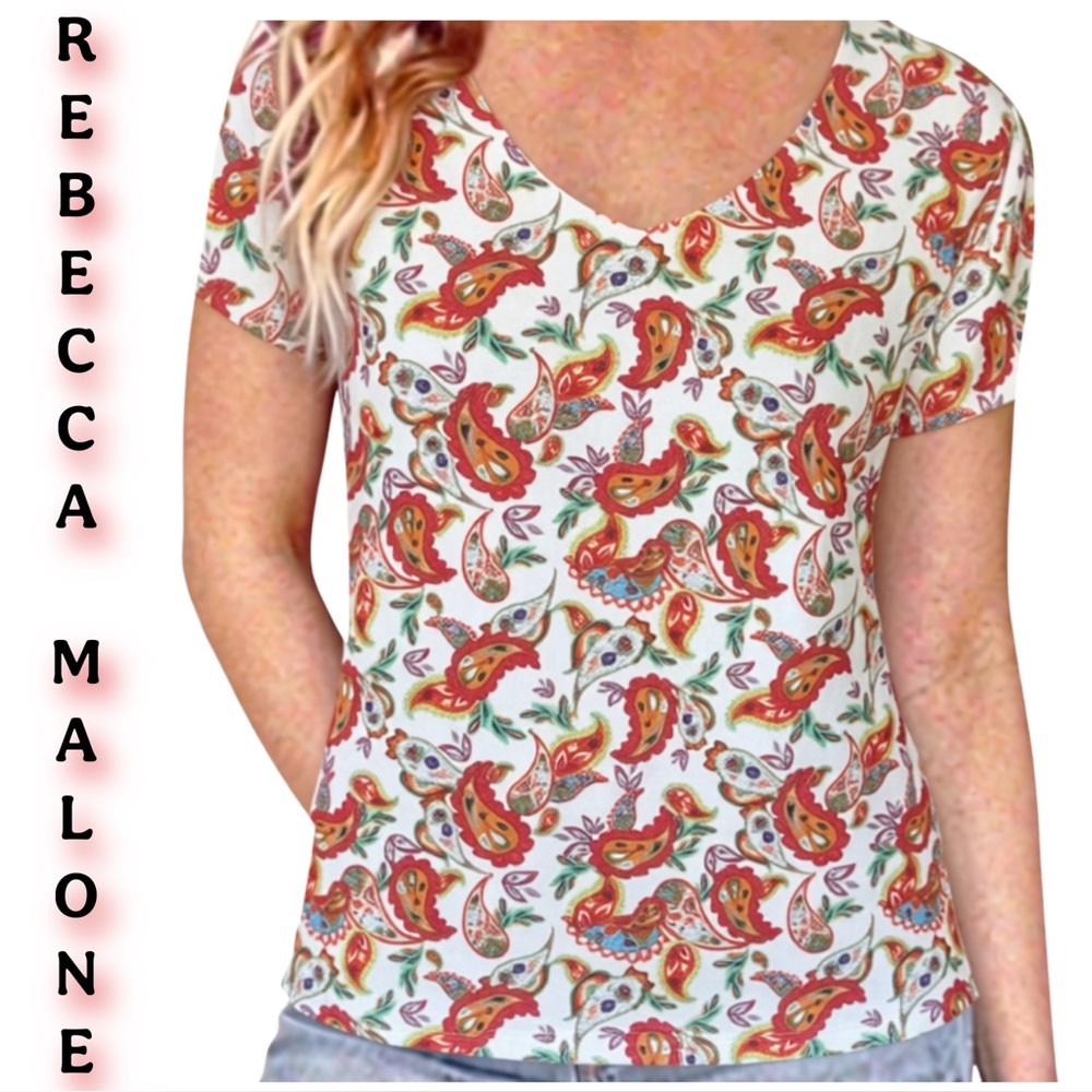 REBECCA MALONE Paisley Top